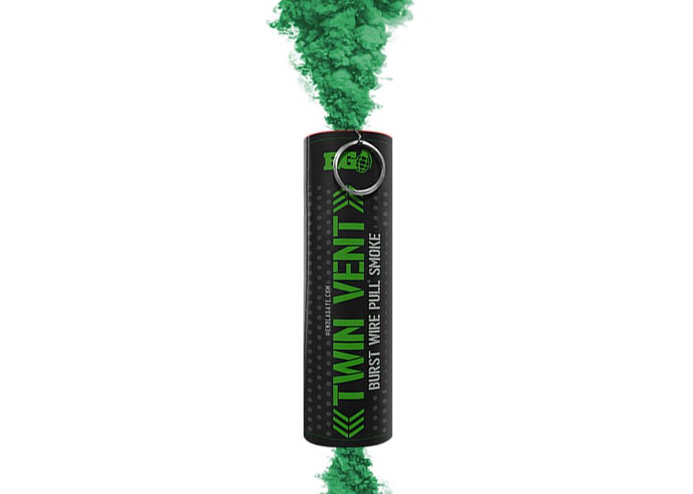 Enola Gaye Burst Twin - Green