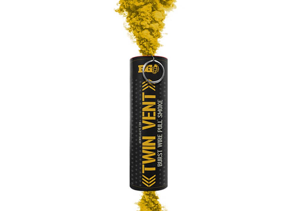 Enola Gaye Burst Twin - Yellow